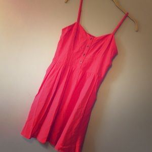 Midi Button down front slip dress